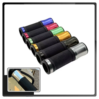 Motorcycle Handle Cover: grips, colorful grips, aluminum alloy