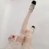 Cream color above the knee