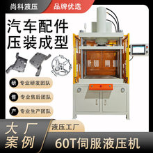 工厂直销汽车配件压装机 五金件铆压冲压机10-100T定制伺服液压机