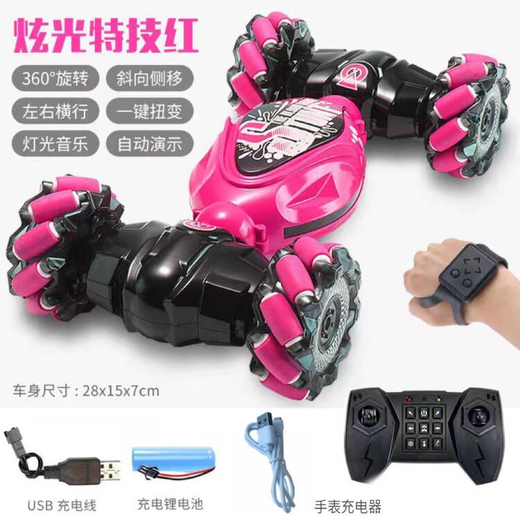 Gesto transfronterizo inducción control remoto truco giro coche escalada a campo traviesa coche deriva baile carreras juguete para niños