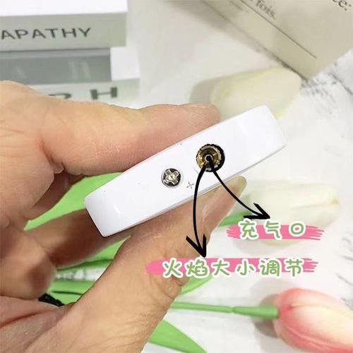 Net celebrity's same style pure milk pure cow horse funny creative pink flame inflatable windproof lighter for male and female friends