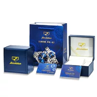 Golden Shield бренд часы коробки оптом синяя коробка часов подарочная коробка поддерживает изменение логотипа