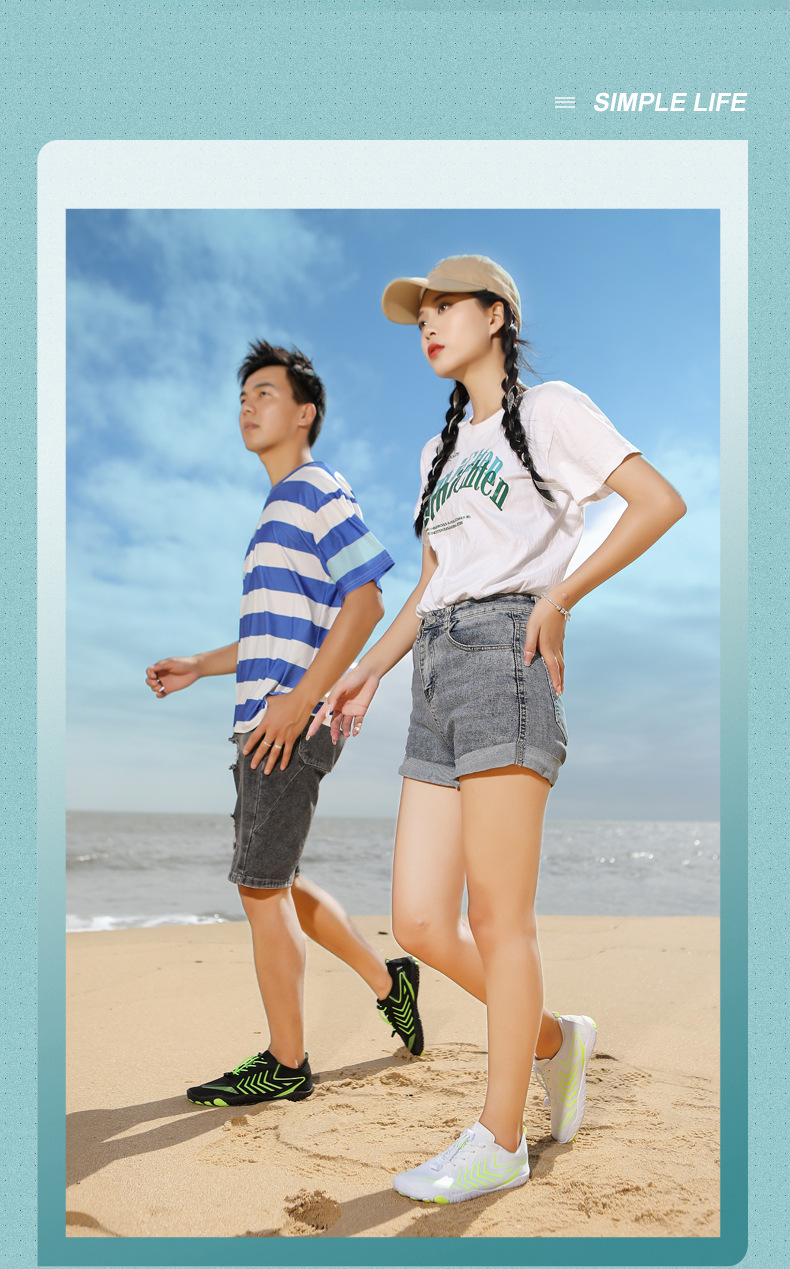 Waterschoenen voor dames en heren barefoot strand zwemmen hiking_voghion.com