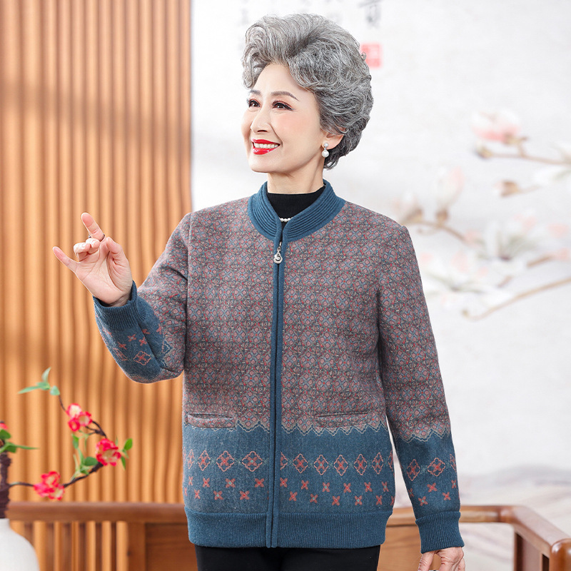 E5907 1220K ÁO LEN NỮ TAIRYA MÙA XUÂN THU ĐÔNG TRUNG NIÊN DÀY ẤM THỜI TRANG NỮ G04 SẢN PHẨM MỚI