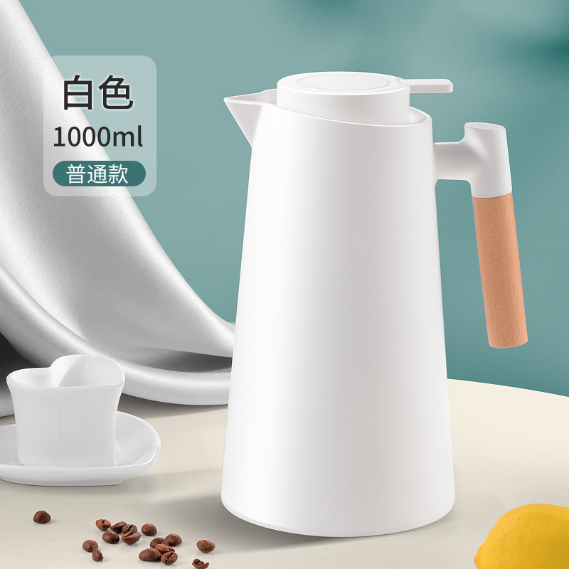 大容量保温水壶开水瓶热水壶家用咖啡壶暖壶玻璃内胆保温壶定 制|undefined