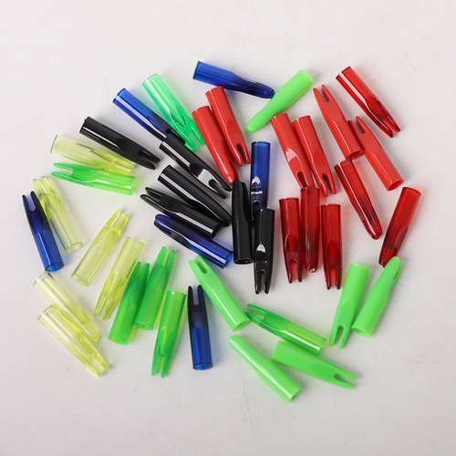 6mm/7mm/8mm jacket tail, suitable for 6/7/8mm outer diameter fiberglass arrows, compound recurve entertainment training arrows