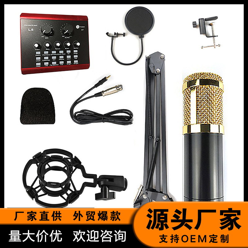 BM800 microphone set, foreign trade expl...