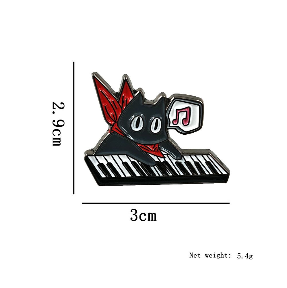 Cute Everyday Romantic Logo Brooch Badge Fun Anime Peripheral Enamel Pin Backpack Decoration Gift