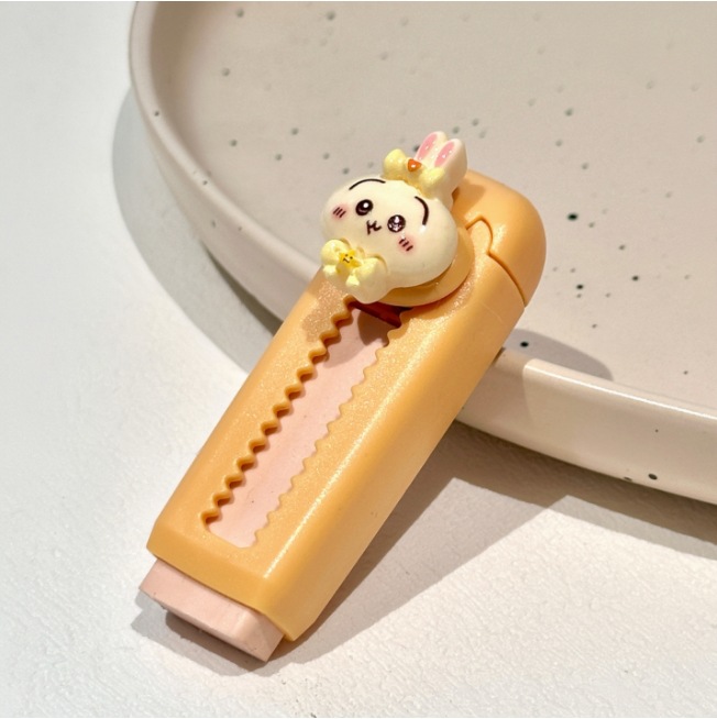 Nuevo lindo Jiykava push-tirando bolsillo borrador estudiante jardín de infantes niños regalos recompensa papelería al por mayor