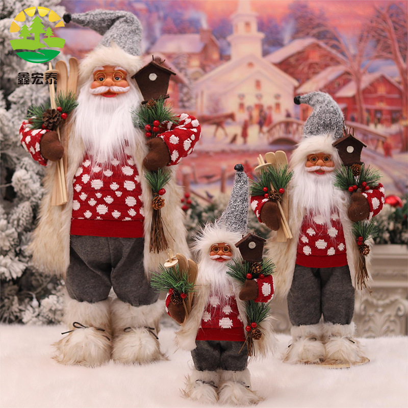 Plush doll for elderly