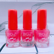 跨境BG910微胶指甲油不可剥糖果色小指甲油48色跑量大红色车厘子