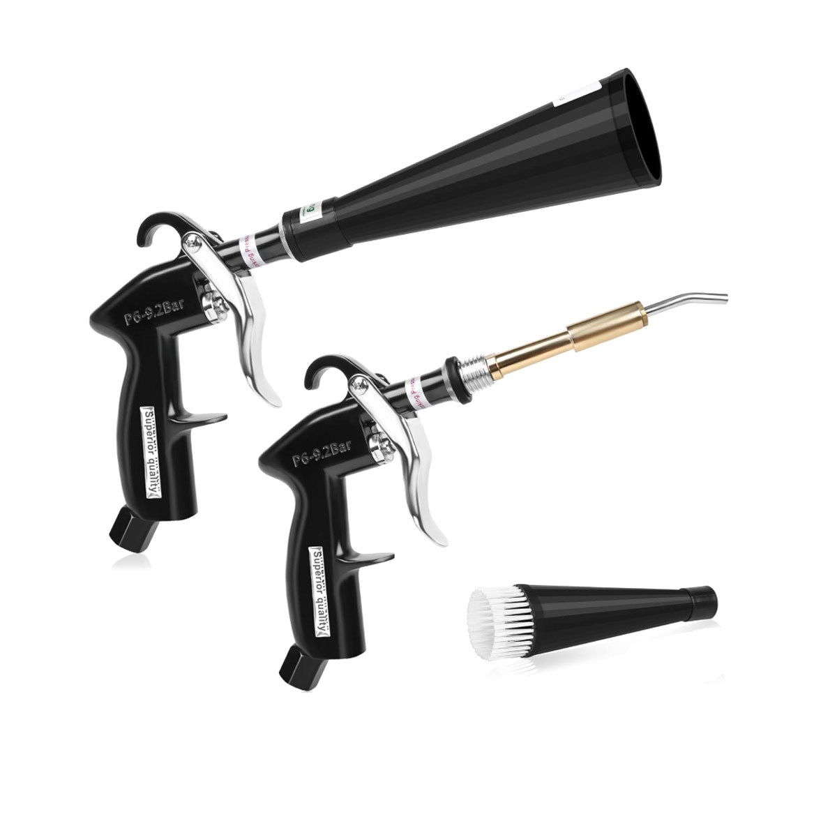 Tornado Air Blow Dust Gun Car Interior Air Vent Cleaning Tool