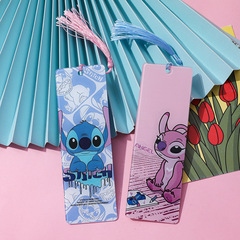 新しいかわいいStitchアンジーアクリルのしおりかわいいアニメデザインの読書部品は卸売りを販売しています。