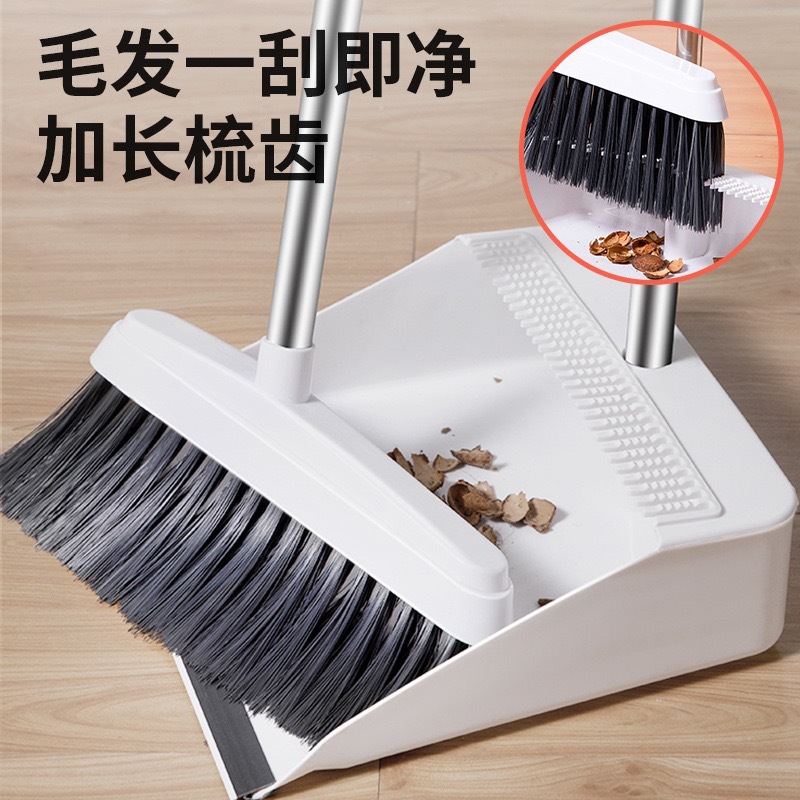 Combinación de set de escoba de pelo suave set de escoba de escoba para el baño, cocina doméstica limpieza de escoba al por mayor