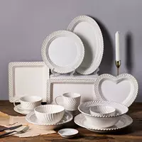 Retro brand tableware, high quality ceramic set