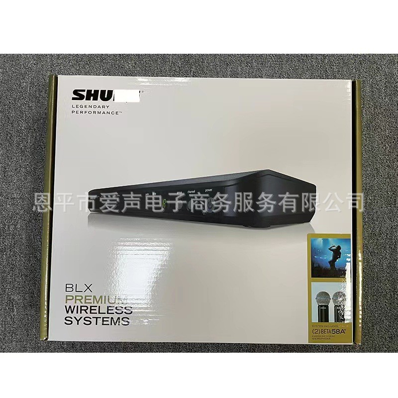 BLX288 beta58a inalámbrico un arrastre dos bobina móvil micrófono rendimiento en el escenario canto profesional de mano transfronteriza comercio exterior