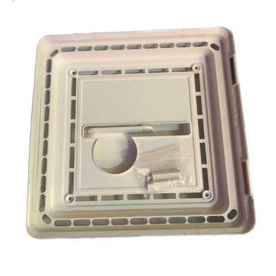 Rv Modification Accessories 12V Rv Silent Two-Way Exhaust Fan Ventilation Fan 280*280 Ventilation Skylight (Sunroof and accessories) - top-cover