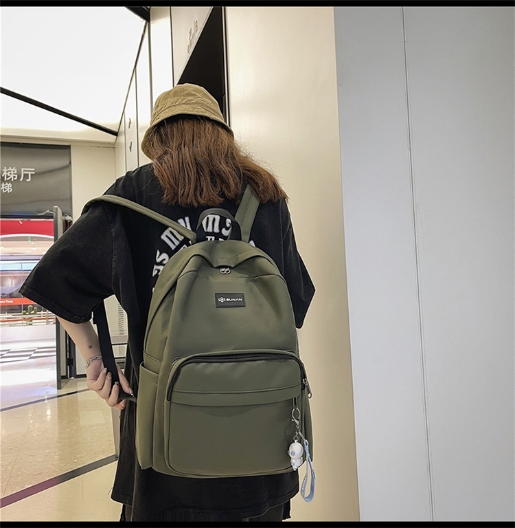 Schoolbag Korean Version Of The Large-capacity Travel Simple Backpack New Fashion Student Backpack display picture 59