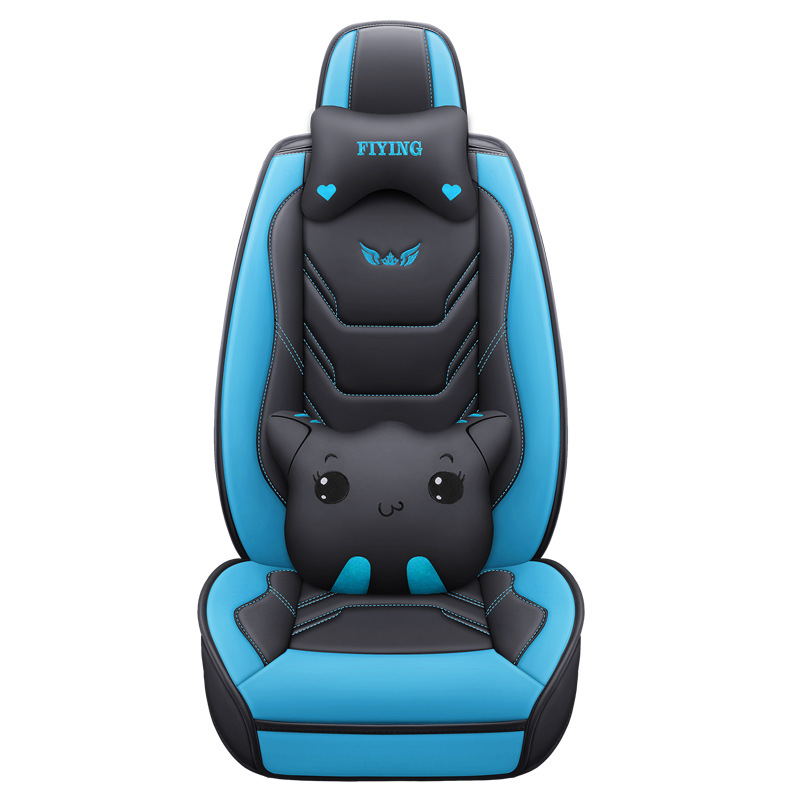 Fundas de asiento de coche de cuero sintético