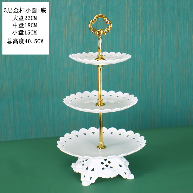 Fiesta de cumpleaños de postres estante de exhibición mesa de comida fría mesa de té bandeja de pasteles de bocadillos estante de postres de boda decoración