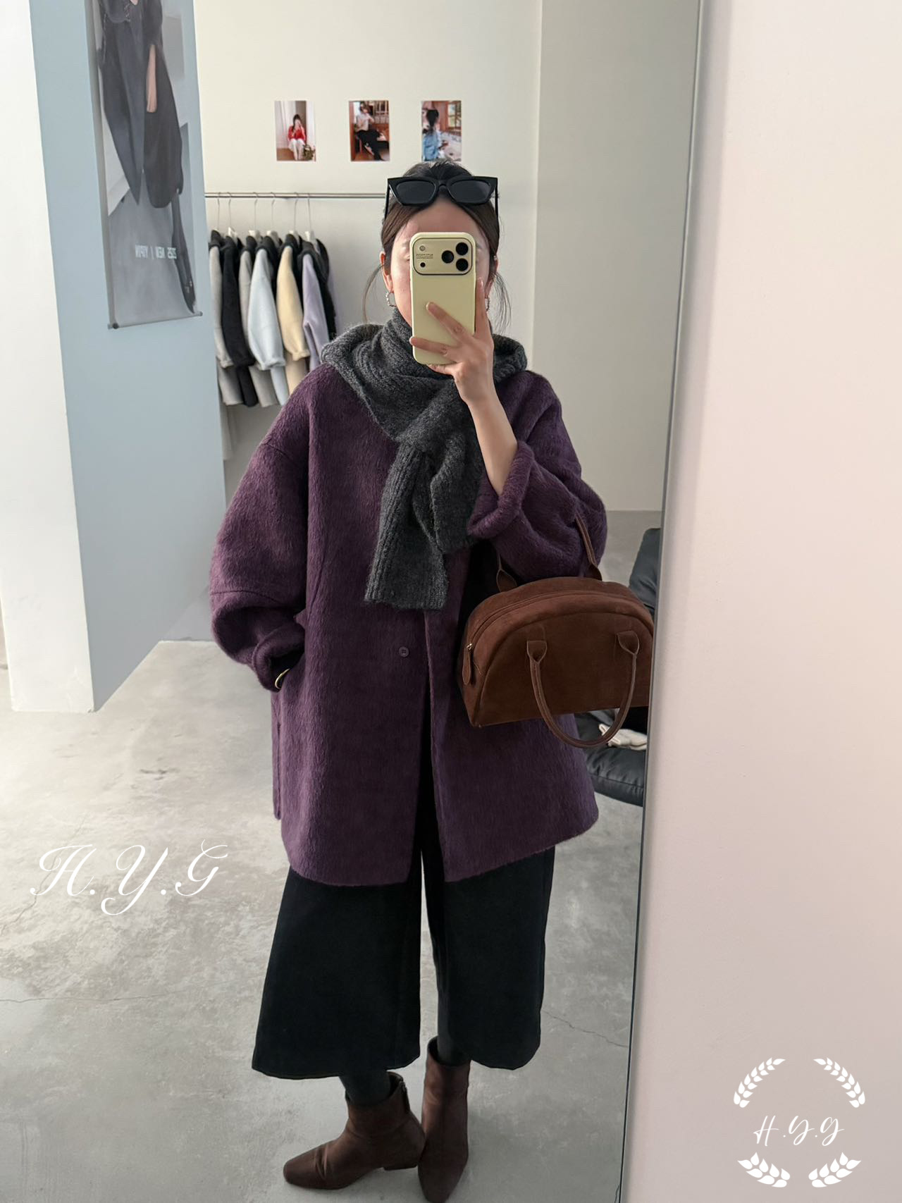 포도 보라색
