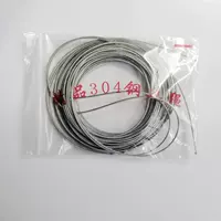 Оптовый самоуплотняющийся мешок 304-10 м * 2, трос из нержавеющей стали, удлиненная Веревка для белья, аксессуары для подъема и сушки