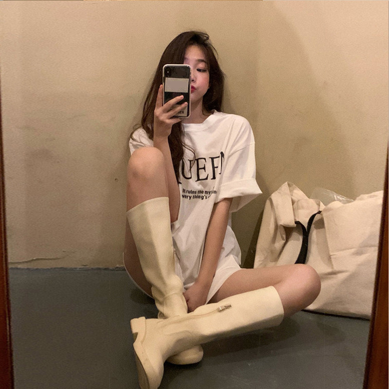 신유 봄과 여름 새로운 반팔 티셔츠 여성 한국 느슨한 중장베이스 셔츠 학생 재킷 여성 도매 트렌디