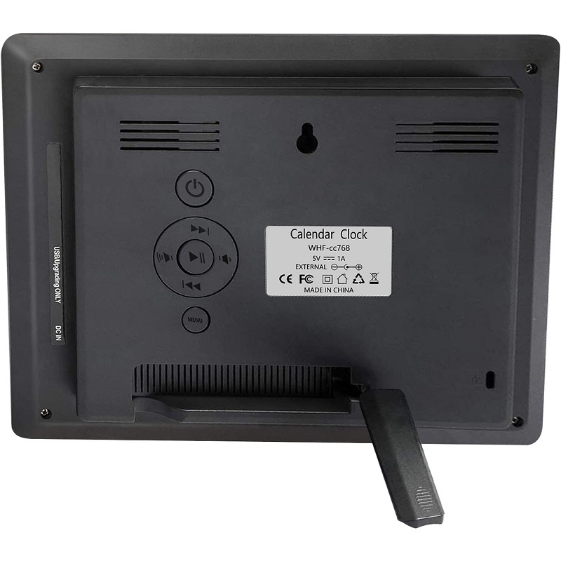 8 pulgadas inteligente digital marco de fotos 4 colores fuente digital Reloj ISP pantalla LCD a la vista máquina de reloj de edad avanzada