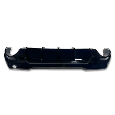Suitable for Bmw 1 Series (19-23) Fixed wind wing - gloss-black-dual-outlet