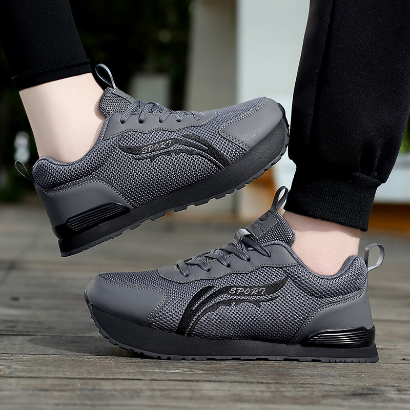 Negative heel shoes for women and men, lumbar correction shoes, high in front and low in back, earth shoes for pelvic forward tilt, flat foot stretching shoes