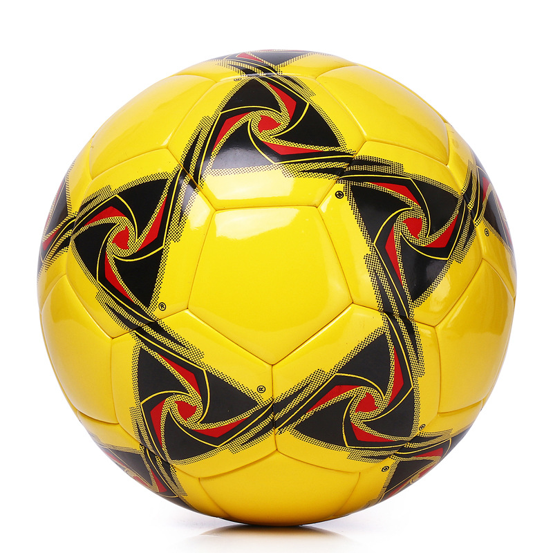 Unlabeled yellow leather high-grade pu leather explosion-proof / Ball 5 (for regular 11-person System)