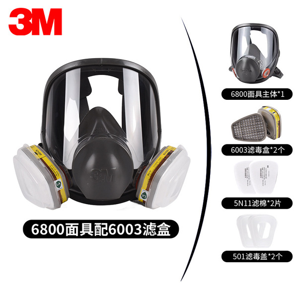 3M 6800 gas mask