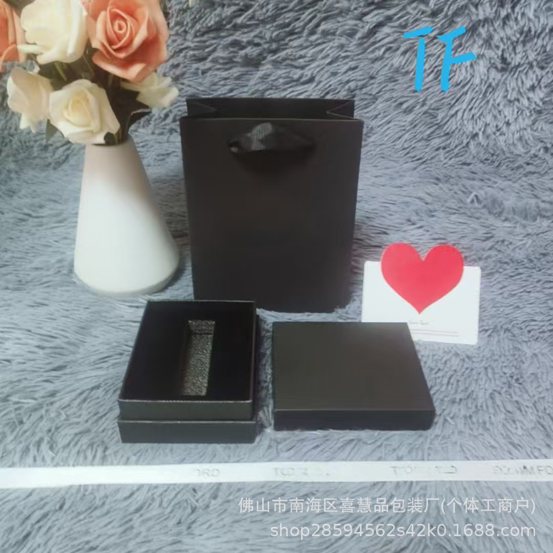 블랙 TF 립스틱 박스, 카드 슬롯 립스틱 박스 세트