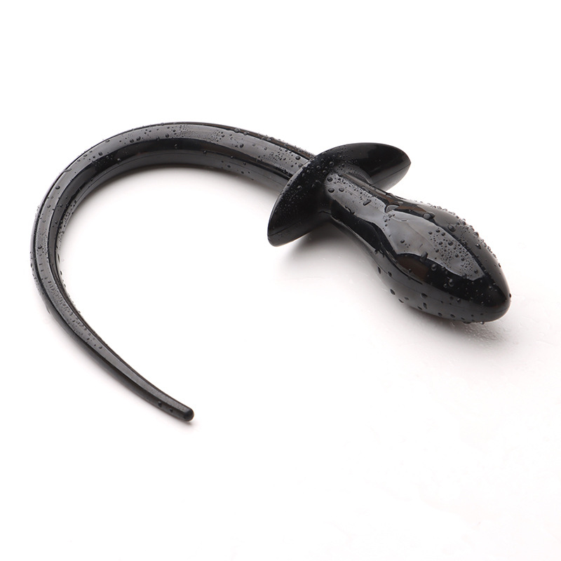 Fox-Themed Wearable Anal Tail Plug, TPE Dog Tail Costume Accessory for Adults — detail image 6