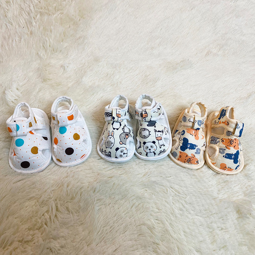  New Baby Sandals Infant Sandals Summer Clogs Pre-Walking Shoes Soft Sole Learning Shoes Dropshipping Anti-Slip Shoes