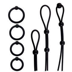 Silicone Delay Ring, Locking Ring, Locking Cord, Two-Piece Adult Erotic Toy, Penis Ring, Egg Suit, Ring Factory Wholesale and Distribution