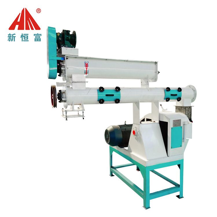 恒富机械环模饲料颗粒设备 畜牧养殖料颗粒机 秸秆苜蓿草料颗粒机