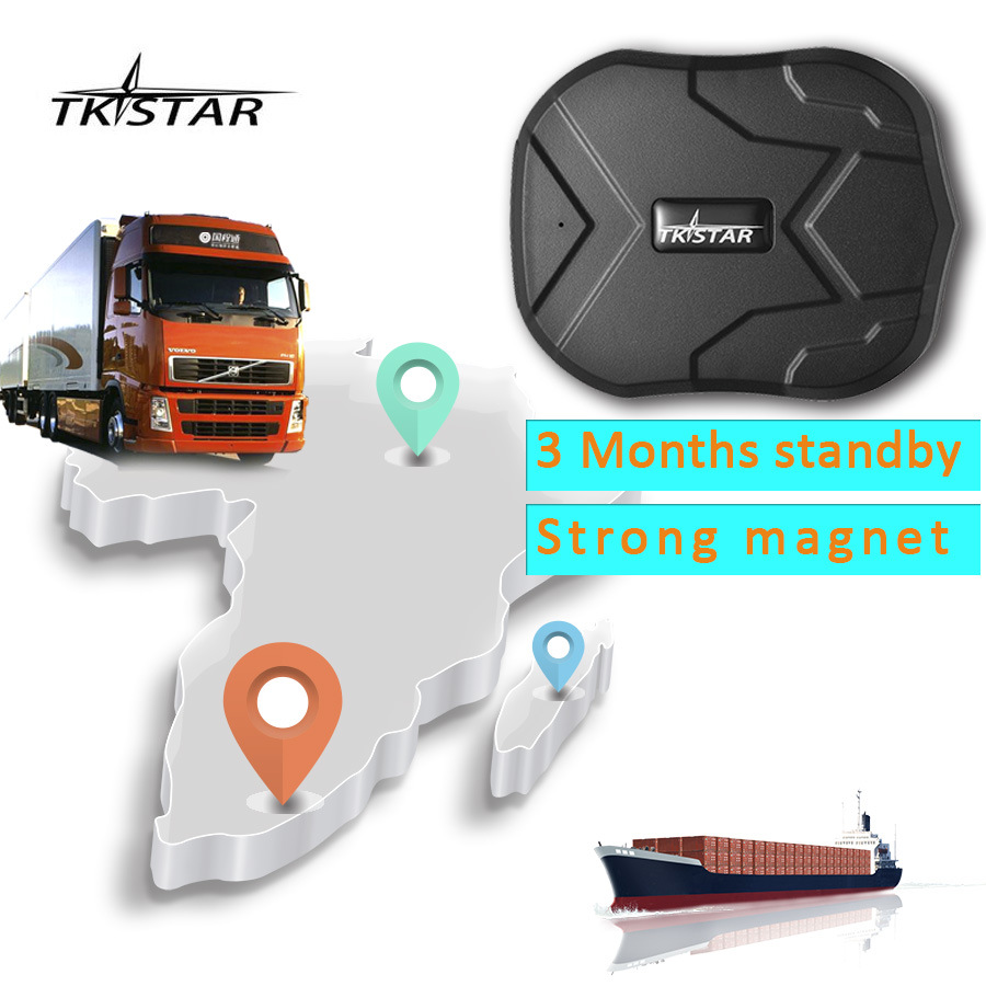 Tk905 2g Strong Magnetic Vehicle Mounted 5000 Ma Gps Locator Tracking Long Standby Global Applicable