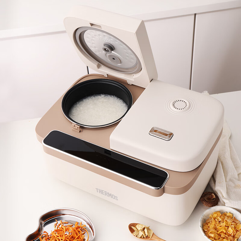 THERMOS膳魔师双胆电饭煲EHA-4124E多功能智能电饭锅大火力