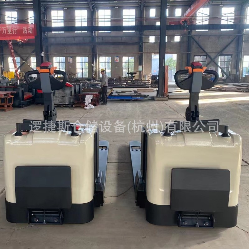 电动托盘搬运车6吨锂电池叉车托盘液压拖车工厂仓库升降铲车
