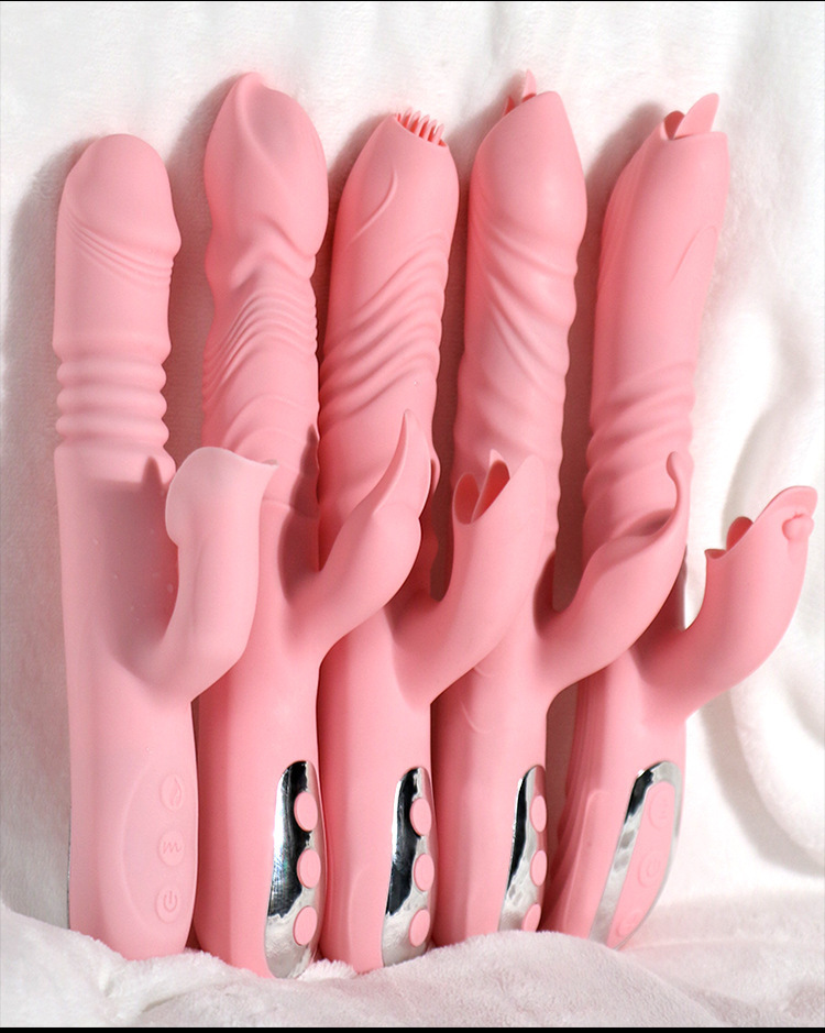Automatic Insertion Vibrating Massager for Adults, One-Button Control, ABS Body — detail image 59