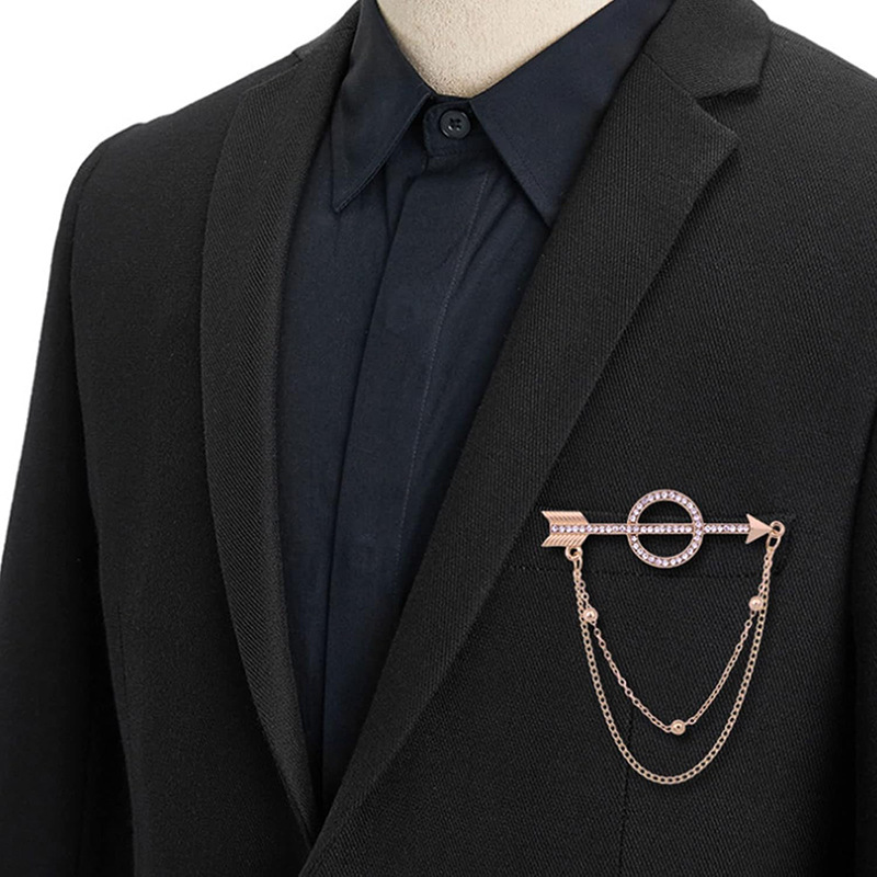 Spilla uomo vintage per stile minimalista elegante_voghion.com