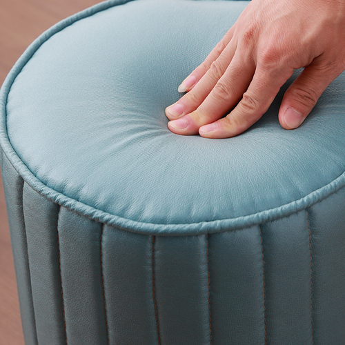 Wholesale Technology Fabric Small Stool Household Children Low stool Living Room Sofa Footstool Coffee Table Soft Seat Round Stool Leather Stool