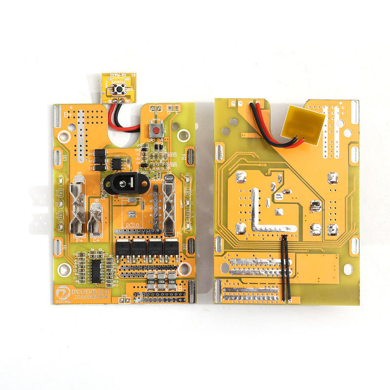DXIONG21700/18650 バッテリーボックスシェルマキタ電動工具バッテリーセット材料 5 文字列 21v 保護ボード|undefined
