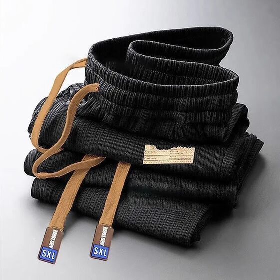 Source manufacturers summer straight casual loose drape thin ice silk pants wide leg pants sports light pants