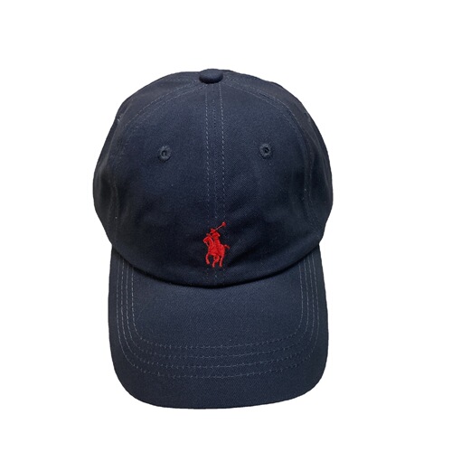 Upgraded version of genuine leather buckle polo hat retro pony soft top baseball cap for men and women spring and summer versatile washed peaked cap