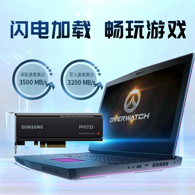 Подходит для Samsung PM1725B 6.4ТБ U.2 интерфейс SSD MZWLL6T4HMLA-00005