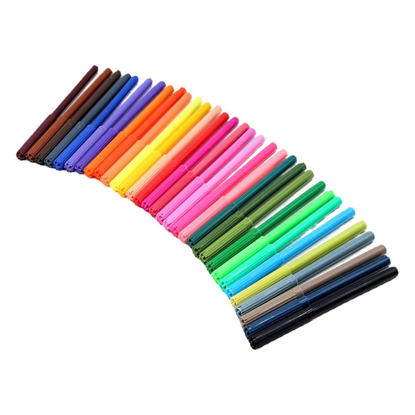 Manufacturer Children's Graffiti Brushes, Toddler Art Supplies, Color Pens, Bulk Single Monochrome Watercolor Pens, Wholesale Creativity