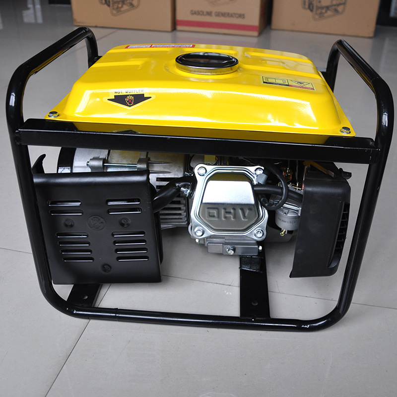 Small Power Generation Micro Mini Portable Home Outdoor 110V American Standard 220V European Standard 1Kw Four-Stroke Gasoline Engine