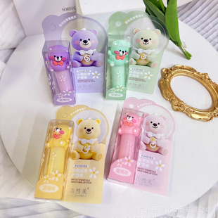 2025 Beiranmei Men's and Women's Lip Balm Vaseline Aloe Vera Hydrating Eight Cups of Water Hanging Card Lip Balm